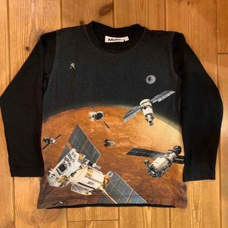 MOLOモロ アンモナイト風絞りキッズTシャツ