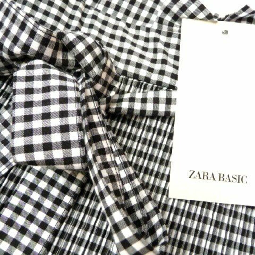 ZARA(ザラ)の新品 定価4990円 ZARA basic ザラ ベーシック シャーリング  レディースのスカート(ひざ丈スカート)の商品写真