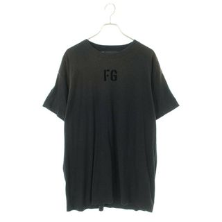 フィアオブゴッド  SEVENTH COLLECTION ヴィンテージ加工FGフロッキープリントTシャツ メンズ L