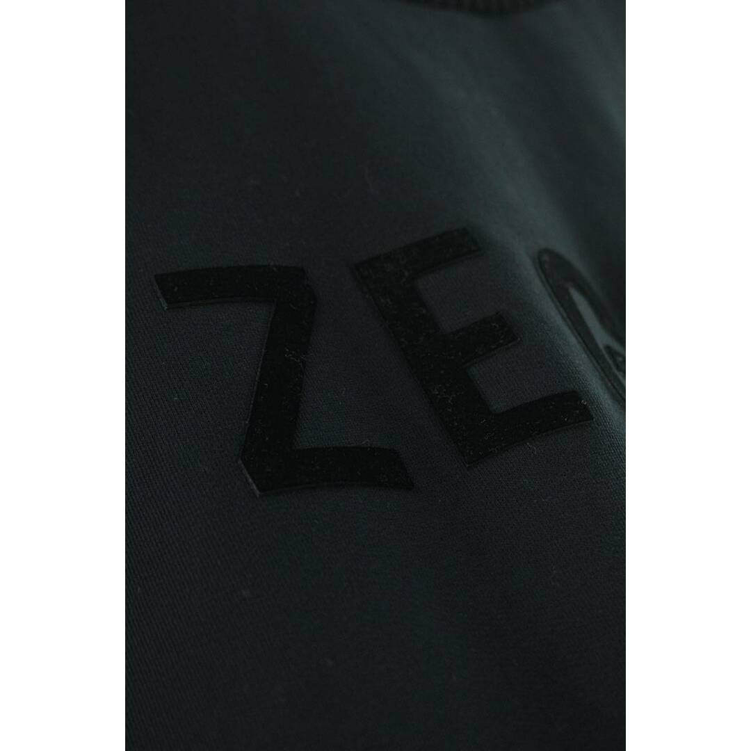 フィアオブゴッド ×エルメネジルドゼニア Ermenegildo Zegna OVERSIZED LOGO SWEAT ロゴパッチクルーネックニット切り替えスウェット メンズ XL