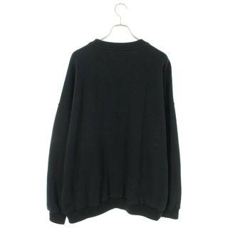 フィアオブゴッド ×エルメネジルドゼニア Ermenegildo Zegna OVERSIZED LOGO SWEAT ロゴパッチクルーネックニット切り替えスウェット メンズ XL