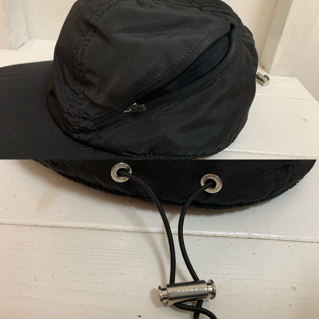 1017 ALYX 9SM アリクス HAT WITH CURVED ZIP O