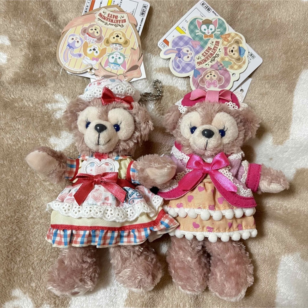 おもちゃ/ぬいぐるみ♡新品・タグ付き♡ダッフィー❤シェリーメイぬいぐるみバッチ