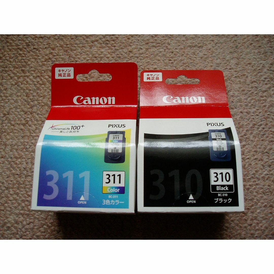 【純正品】CANON FINEカートリッジ BC-311+BC-310