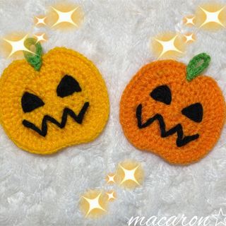 ハロウィンかぼちゃ⭐︎アクリルたわし(キッチン小物)