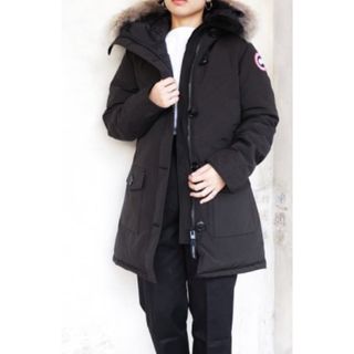 カナダグース(CANADA GOOSE)の新品タグ付CANADAGOOSE/カナダグース BRONTE PARKA／BK(ダウンコート)