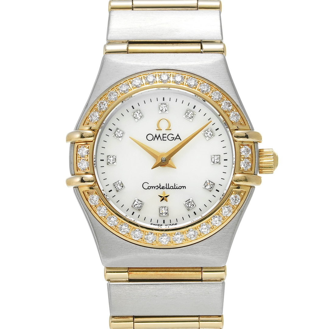 オメガ OMEGA 1267.75 ホワイトシェル /ダイヤモンド レディース 腕時計