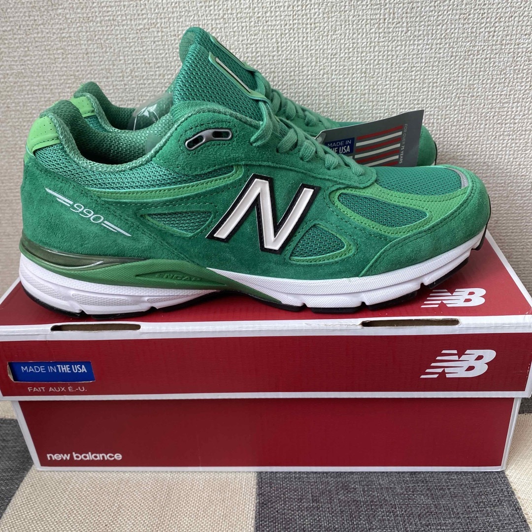 NEW BALANCE M990NG4 990v4 28センチ - スニーカー
