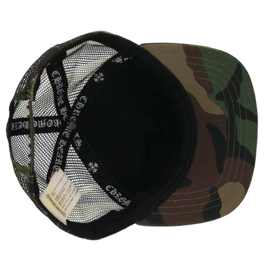 クロムハーツ TRUCKER CAP/トラッカーキャップ FUCKパッチクロスボール付メッシュ帽子 メンズ