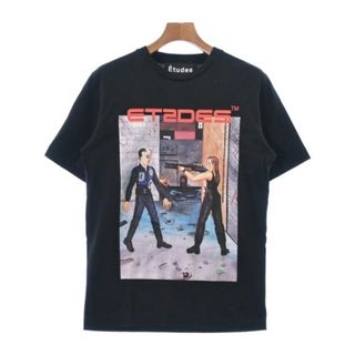 エチュード(ETUDES)のEtudes エチュード Tシャツ・カットソー S 黒 【古着】【中古】(Tシャツ/カットソー(半袖/袖なし))