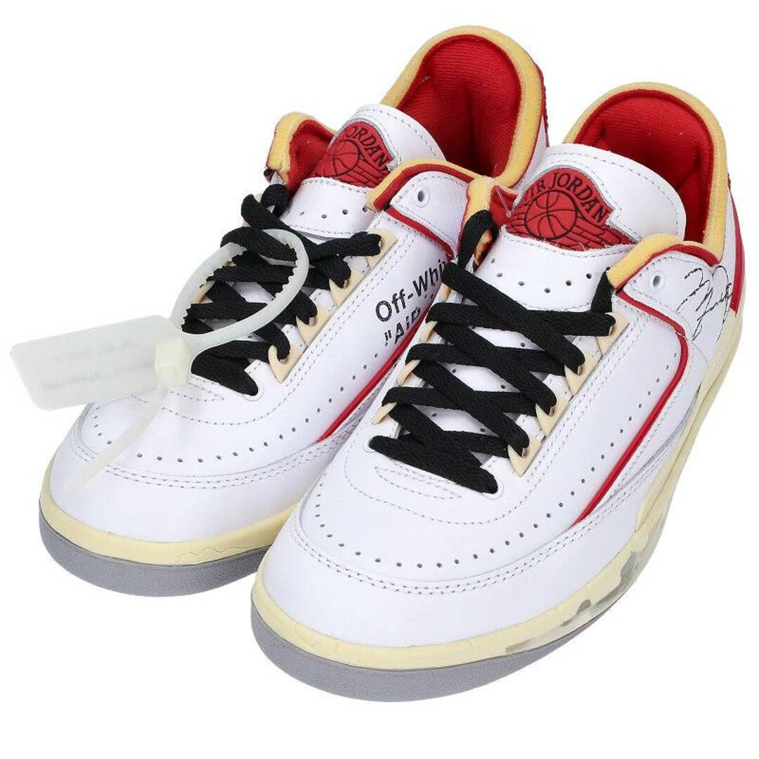 ナイキ オフホワイト AIR JORDAN 2 RETRO LOW SP DJ4375-106 エアジョーダン2レトロロースニーカー メンズ 25cm
