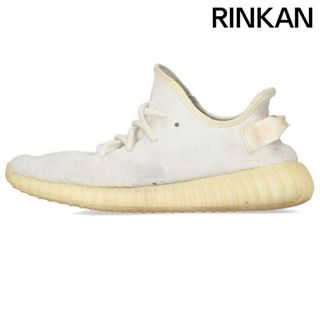 アディダス(adidas)のアディダス カニエウエスト  YEEZY BOOST 350 V2 CREAM WHITE CP9366 イージーブーストクリームホワイトスニーカー メンズ 27.5cm(スニーカー)