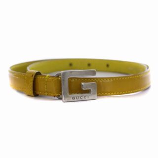 グッチ ベルト(イエロー/黄色系)の通販 73点 | Gucciを買うならラクマ