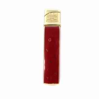 ジバンシィ(GIVENCHY)のジバンシィ GIVENCHY ガスライター 喫煙具 ロゴ 赤 レッド ゴールド(その他)