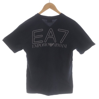 エンポリオアルマーニ(Emporio Armani)のEMPORIO ARMANI Tシャツ プルオーバー 半袖 M 紺 ボルドー(Tシャツ/カットソー(半袖/袖なし))