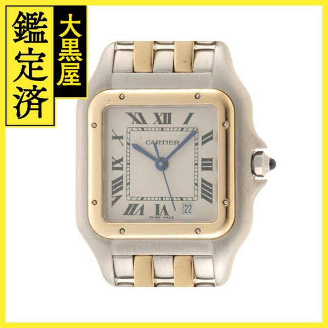 カルティエ CARTIER パンテールMM K18YG アフターダイヤベゼル クォーツ ボーイズ _715449