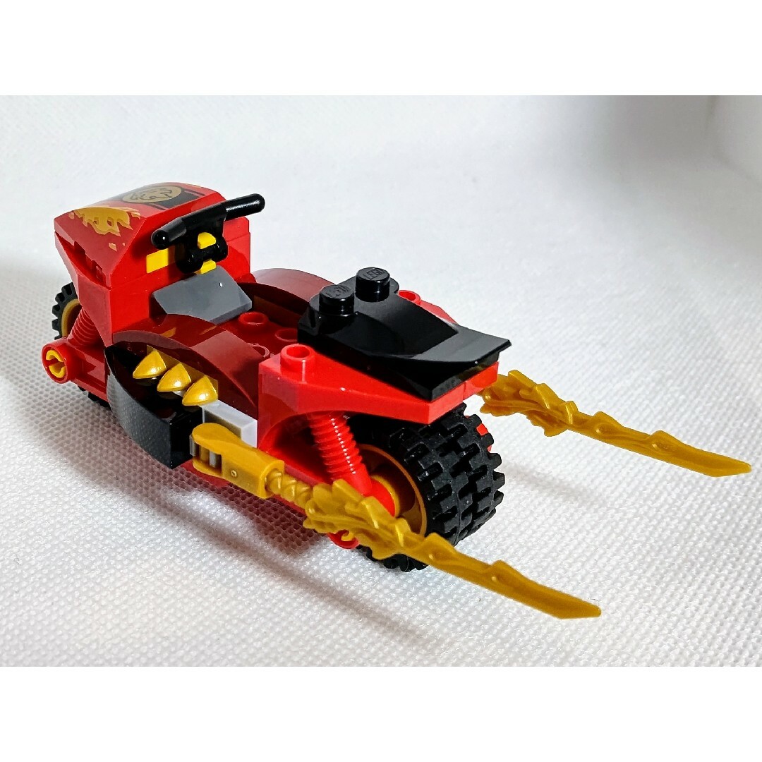 Lego(レゴ)のレゴ★ニンジャゴー カイのブレードサイクル（バイク） 美品 人気 激レア エンタメ/ホビーのおもちゃ/ぬいぐるみ(キャラクターグッズ)の商品写真