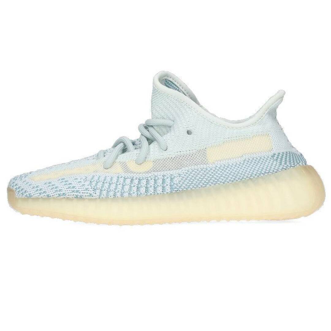 アディダス カニエウエスト  YEEZY BOOST 350 V2 CLOUD WHITE FW3043 イージーブーストクラウドホワイトスニーカー レディース 23cm