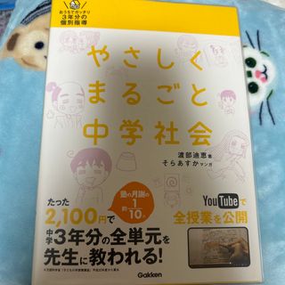 ガッケン(学研)のやさしくまるごと中学社会 おうちでガッチリ３年分の個別指導(語学/参考書)