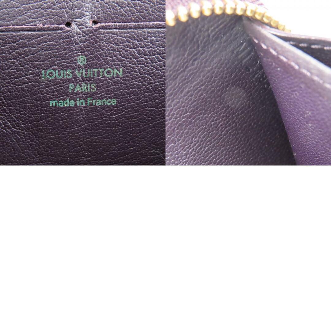 LOUIS VUITTON(ルイヴィトン)のLOUIS VUITTON ルイヴィトン ジッピー 蛇 ヘビ革 ラウンドファスナー長財布 パイソン ボルドー【中古】 レディースのファッション小物(財布)の商品写真