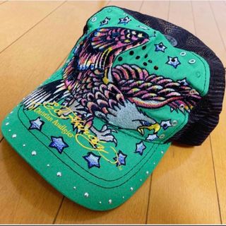 エドハーディー(Ed Hardy)の【美品】エドハーディー キャップ 帽子(キャップ)