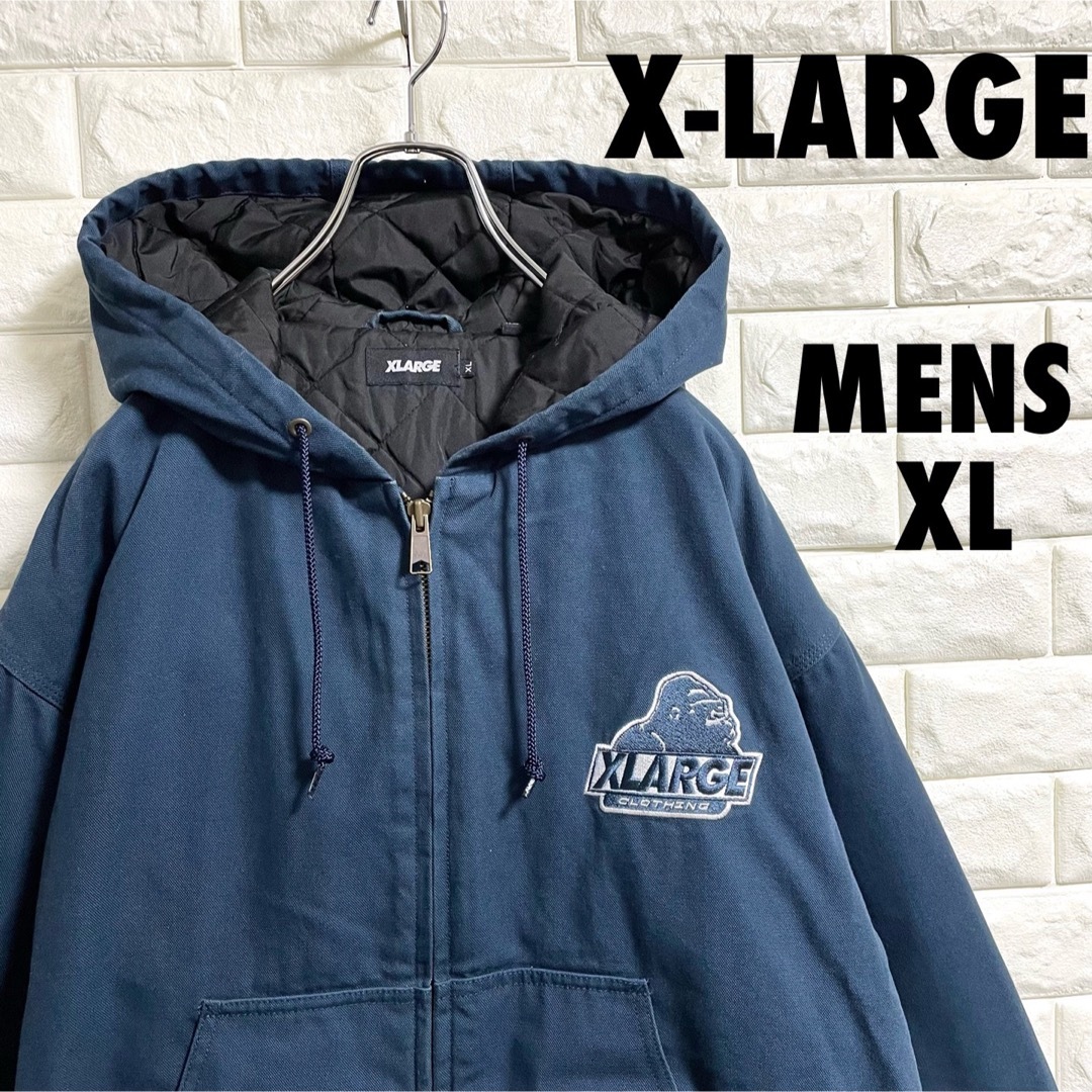 【美品】XLARGE エクストララージ DUCK WORK JACKET