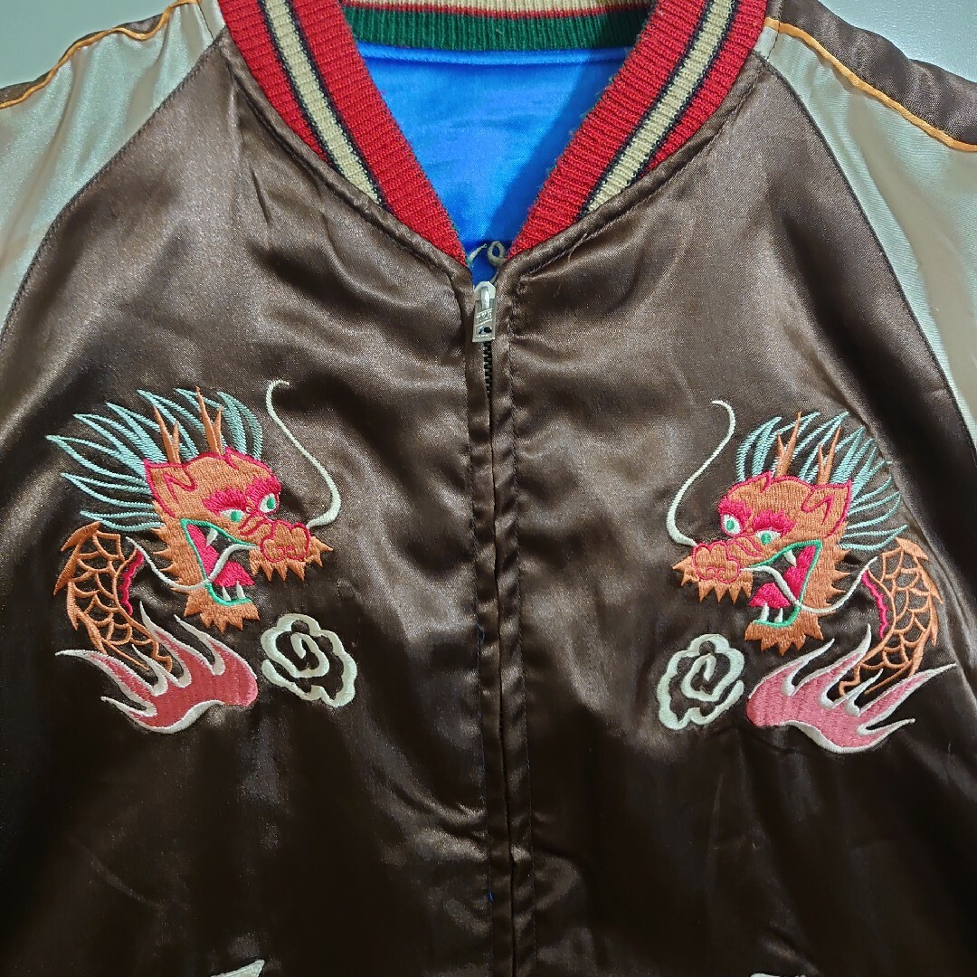 Talor Toyo - ☆美品☆テーラー東洋 スカジャン龍 × 虎 龍 size M Talor Toyo - ☆美品☆テーラー東洋 スカジャン龍 × 虎 龍 size M