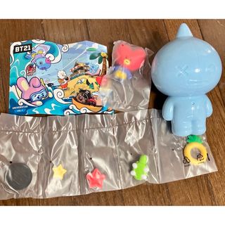 ビーティーイシビル(BT21)のBT21 UNIVERSTAR フィギュア TATA  BTS Ｖ＋おまけ！(アイドルグッズ)