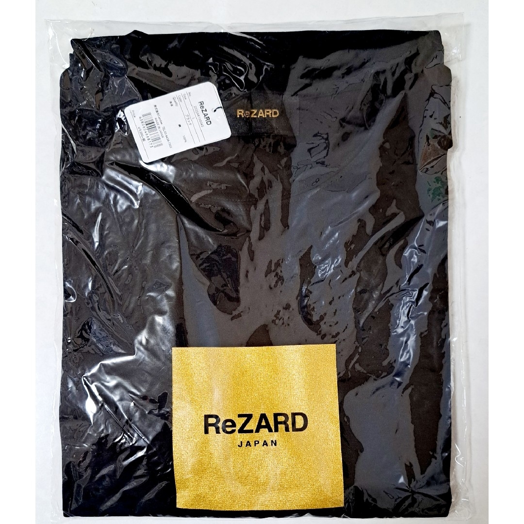 レディースメンズカテゴリリザード ReZARD Square Box Logo T-shirts 黒