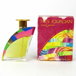 CHARLES JOURDAN - シャルルジョルダン 香水 トレジョルダン EDP 残量多め やや汚れ有 外装難有 レディース 50mlサイズ CHARLES JOURDAN