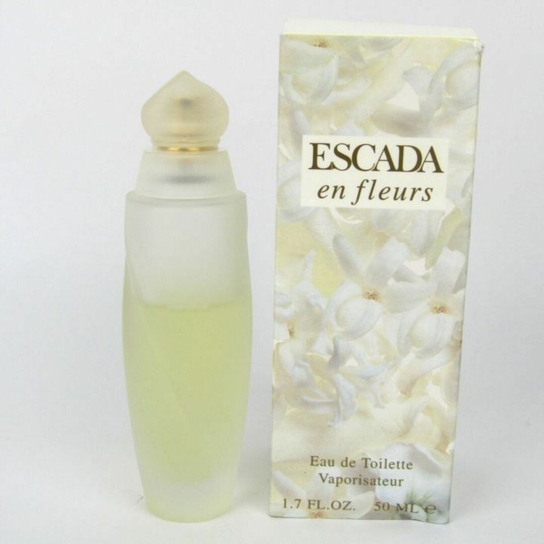 エスカーダ 香水 オンフルール オードトワレ EDT 残半量以上 フレグランス 外装難有 レディース 50mlサイズ ESCADA