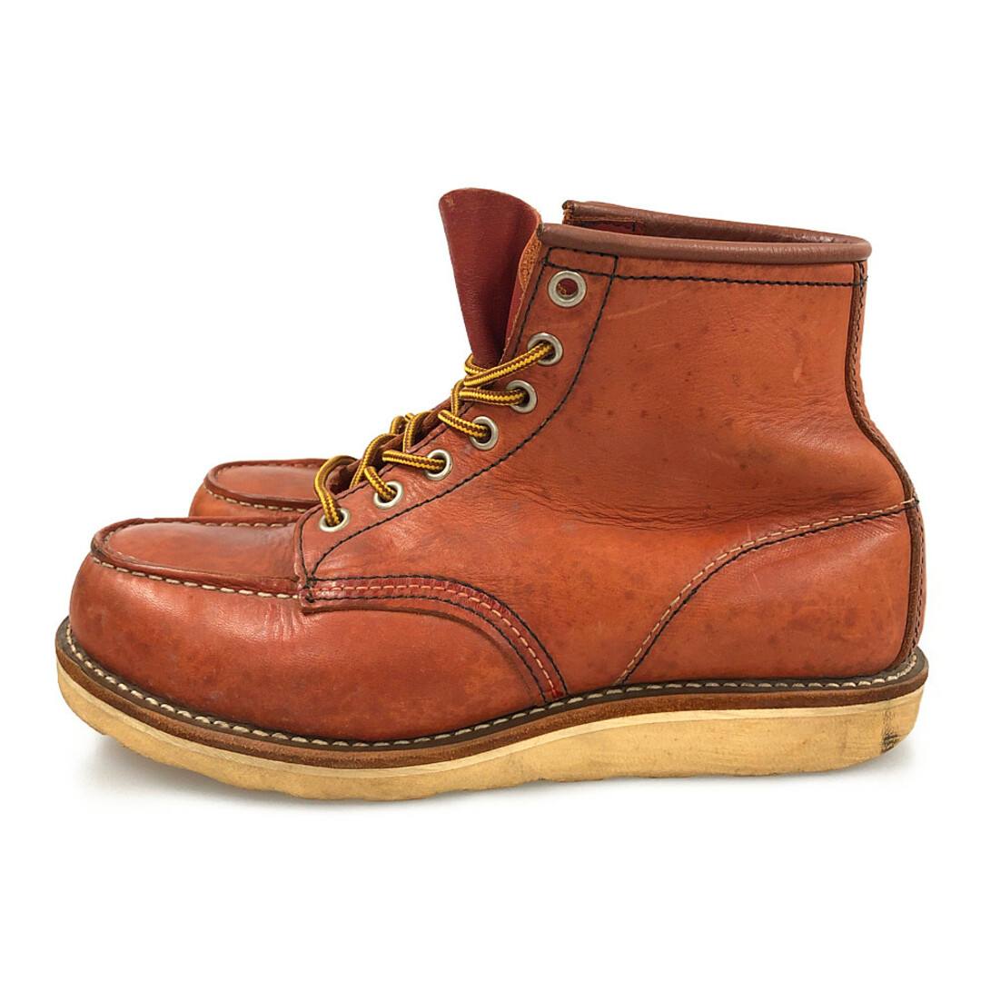 RED WING レッドウィング 92年製 半円犬タグ 875 アイリッシュセッター モックトゥ ブーツ オロラセット サイズUS6EE＝24cm 正規品 / 32065