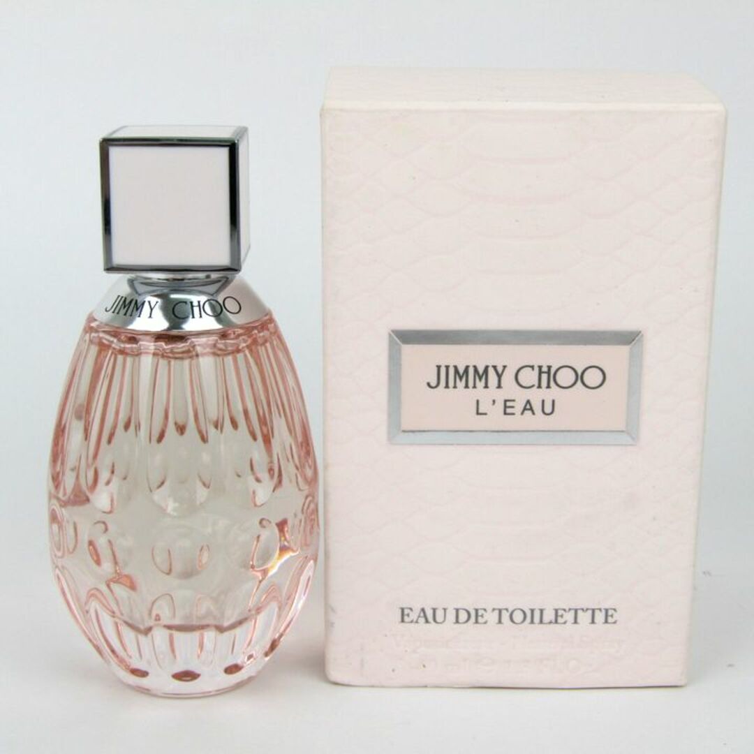 ジミーチュウ 香水 L'EAU ロー オードトワレ EDT 若干使用 フレグランス 外装難有 レディース 40mlサイズ JIMMY CHOO