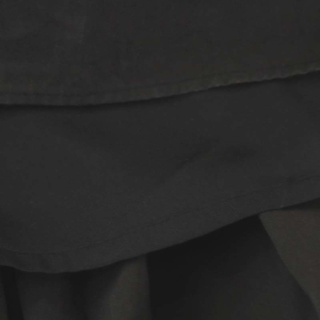 カイエカ Pin-tuck Volume Skirt フレアスカート 1 S 黒 4