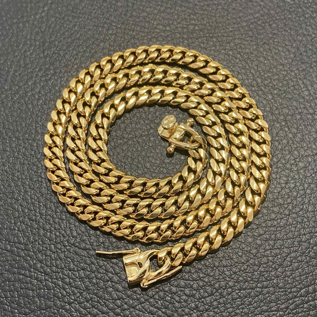 喜平ネックレス 6mm 60cm 47g 金ネックレス 18k ゴールドチェーン