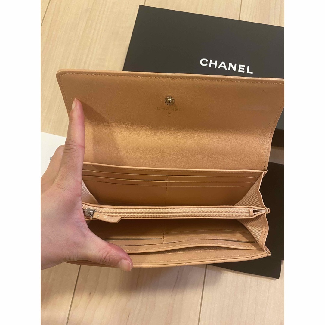 CHANEL - 正規品！（CHANEL)シャネル 長財布! 箱付きの通販 by SEIKO's