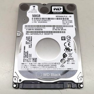 ウェスタンデジタル(Western Digital)のWDC WD5000LPLX-08 2.5インチ7mm厚 500GB HDD④(PCパーツ)