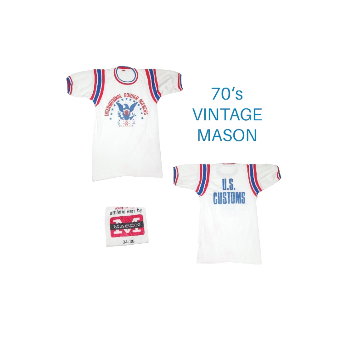 ▪️70’s【IBA】MASON TEE | フリマアプリ ラクマ