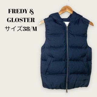 フレディアンドグロスター(FREDY & GLOSTER)のFREDY&GLOSTER　フレディ&グロスター　ダウンベスト 黒 38/M(その他)