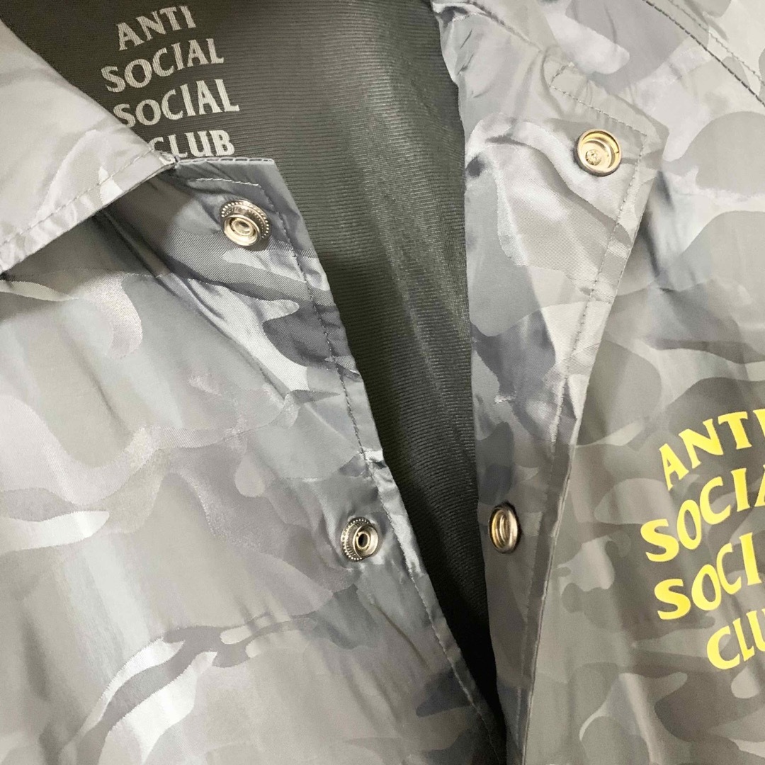 ANTI SOCIAL SOCIAL CLUB コーチジャケット ダークカモ M