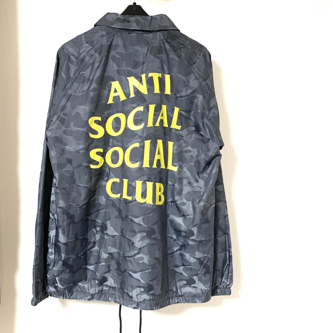 ANTI SOCIAL SOCIAL CLUB コーチジャケット ダークカモ M | フリマアプリ ラクマ