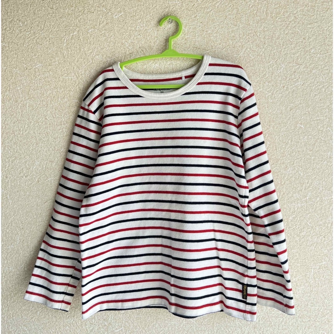 西松屋(ニシマツヤ)の長袖Tシャツ　130cm   2枚セット キッズ/ベビー/マタニティのキッズ服男の子用(90cm~)(Tシャツ/カットソー)の商品写真