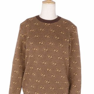 Gucci - 美品 グッチ GUCCI ニット セーター GG柄 ウール トップス