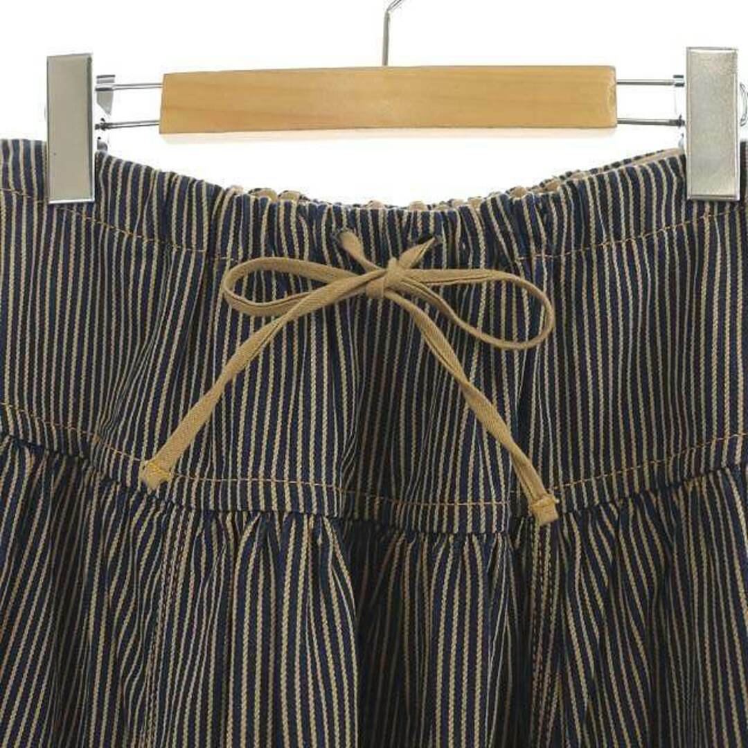 45R モンブラウンヒッコリーのイージーギャザースカート
