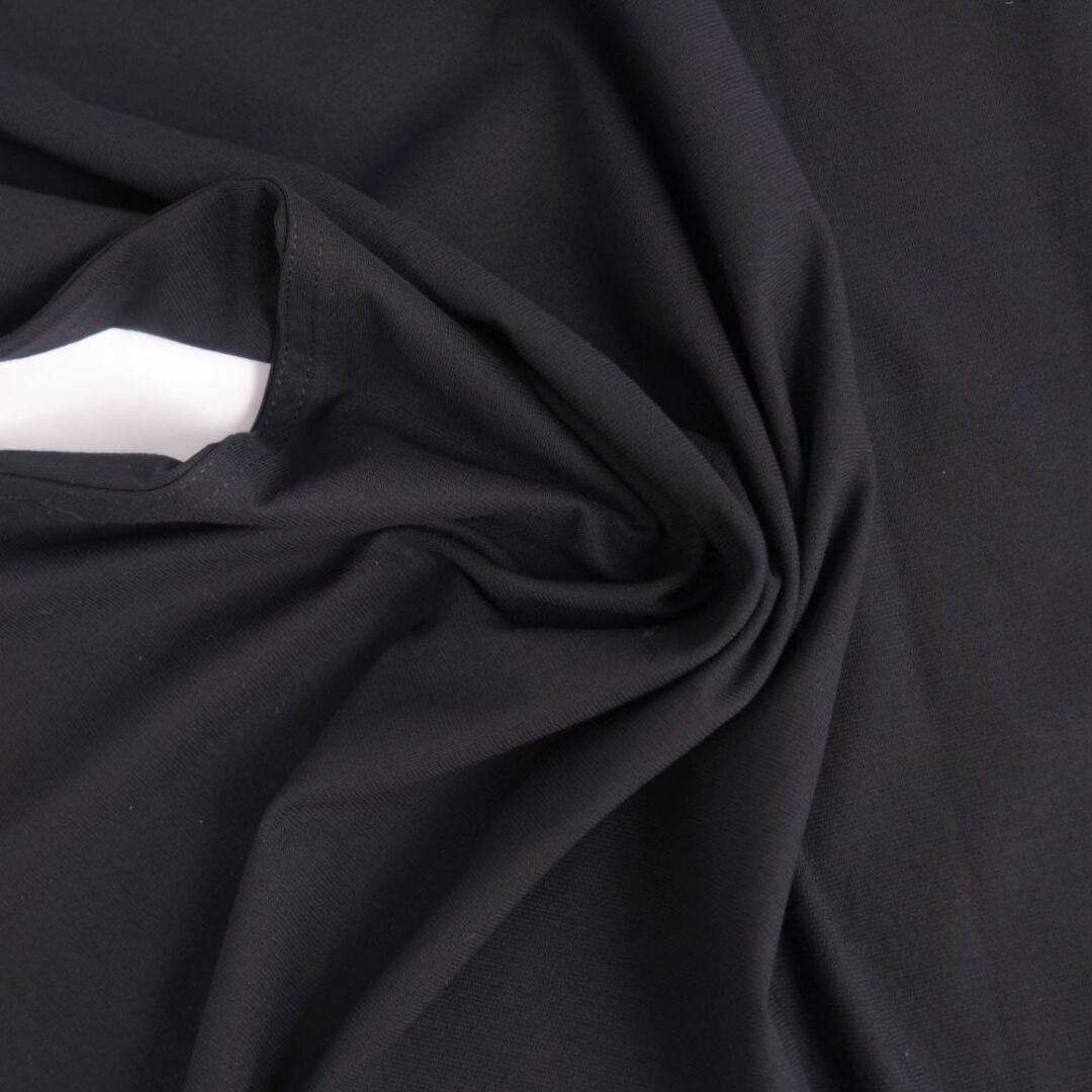 Hermes(エルメス)の美品 エルメス HERMES シャツ ポロシャツ コットン 無地 トップス メンズ イタリア製 M ブラック メンズのトップス(ポロシャツ)の商品写真