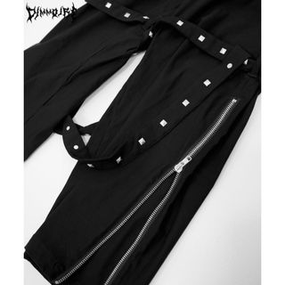 REFLEM - DimMoire スタッズ ボンテージパンツ Black REFLEM レフレム