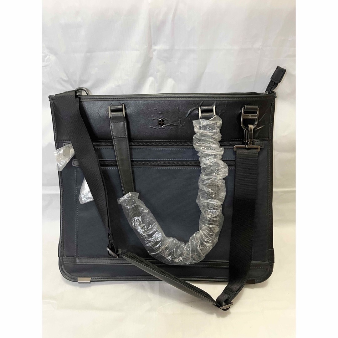 VICTORINOX 2way 大容量 A4可 ビジネスバッグ ショルダーバッグ-