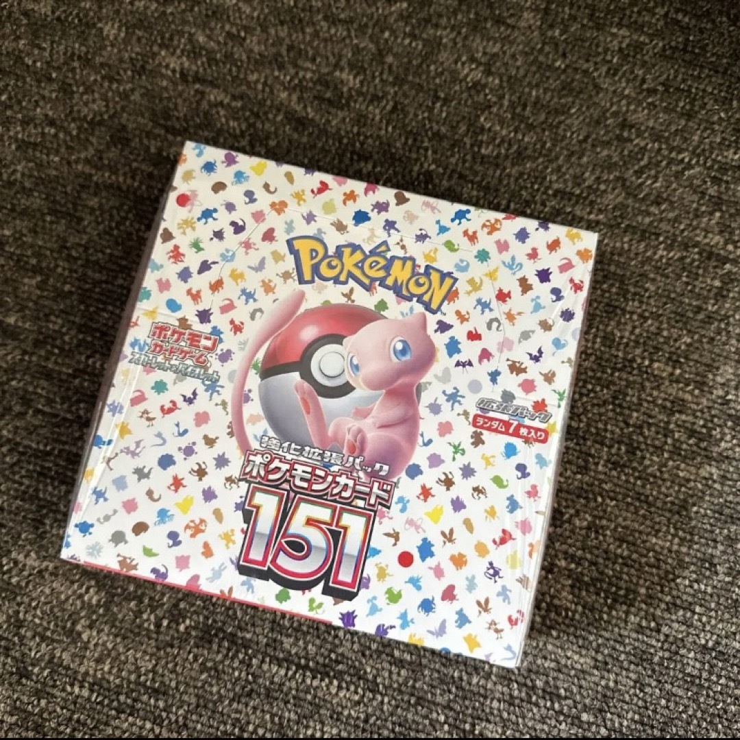 ポケモンカード 151 BOX シュリンク付き-