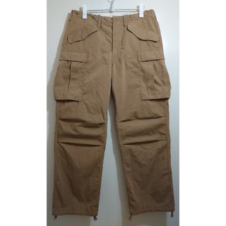 RRL - RRL シンチバック ブラック ストライプ ワークパンツ
