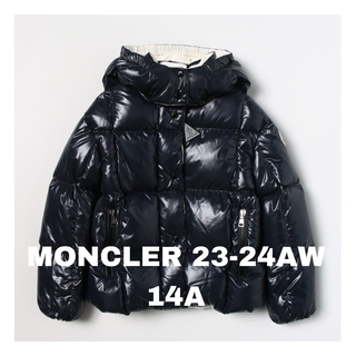 モンクレール(MONCLER)の23-24AW 新作⭐MONCLER  ショートダウン　ダークネイビー 14A(ダウンジャケット)